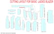 create PDF sewing pattern maker and flat sketches 2d