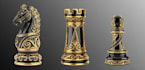 make 3d printable chess set, iconic set figurines, full chess set,3d board games