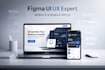 do figma design, figma website UI UX design, and mobile app UI design