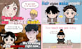 draw a cute illustrated youtube thumbnail