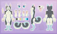 draw fursuit ref sheet, fursona