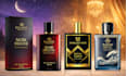 creat luxury perfume label, logo, cosmetics with custom label