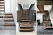 create a unique staircase design for residential and commercial projects