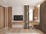 remodel 3d master bedroom, interior layout, closet design, cgi apartment render
