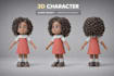 create game ready and animation ready 3d characters