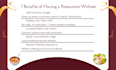 design a modern static website for restaurant or cafe