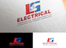 design incredible circuit board, machine, electric logo