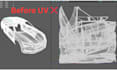 do car uv mapping for any type of project