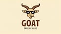 design outstanding cool smoking goat logo with express delivery