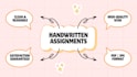 write clean and readable handwritten assignments and notes