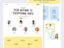 a responsive and modern website using HTML CSS javascript