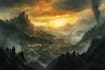 do fantasy landscape illustrations