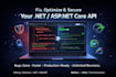 fix optimize and secure your asp net core web API