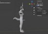 create vrchat avatar, rigging retexture , googologo, toggles
