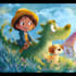 create childrens book illustrations and kids book cover