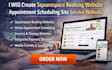 create squarespace booking website appointment scheduling site service website