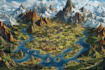 make fantasy map design