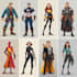 make super hero character design illustration