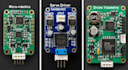 design micro robotics, servo driver and drone telemetry pcb board