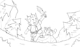 make storyboard illustrations for childrens books