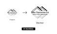 vectorize , redesign you business logo