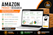 do amazon product research and winning product hunting for amazon fba pl product
