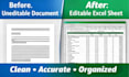 convert PDF to excel with accuracy