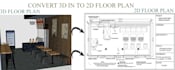 draft sketch into professional architectural drawings