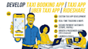 develop taxi booking app taxi app uber taxi app rideshare app