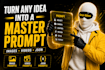 expert ai prompt engineer, turns ideas into master prompts