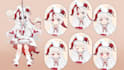 design custom live2d vtuber, 2d vtuber model, vtuber character, vtuber avatar