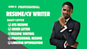 be resume expert do resume rewrite edit and design cv tech engineering resume