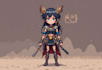 draw detailed pixel art character