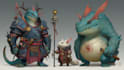 fantasy art creatures and characters