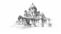 do architectural building freehand drawings