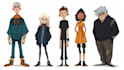 do comic style character designs