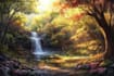 draw pixel art background and landscape