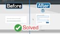 fix wordpress errors and problems