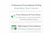 write a professional press release and press note