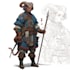 draw fantasy character illustration