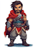 draw 2d character or 2d game character