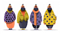 draw flat vector character design