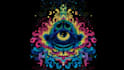 create amazing psychedelic , trippy , weed , alien design