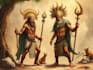 characters desing prehispnic and mythology