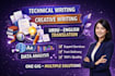 do technical writing, content writing and translation