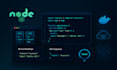 develop node js backend API with database integration