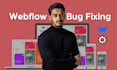 fix webflow bugs, responsiveness, customize webflow template