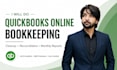 do bookkeeping in quickbooks online, setup and clean up