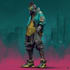 create a cyberpunk portrait illustration