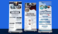 handle banner design ads banner rollup banner